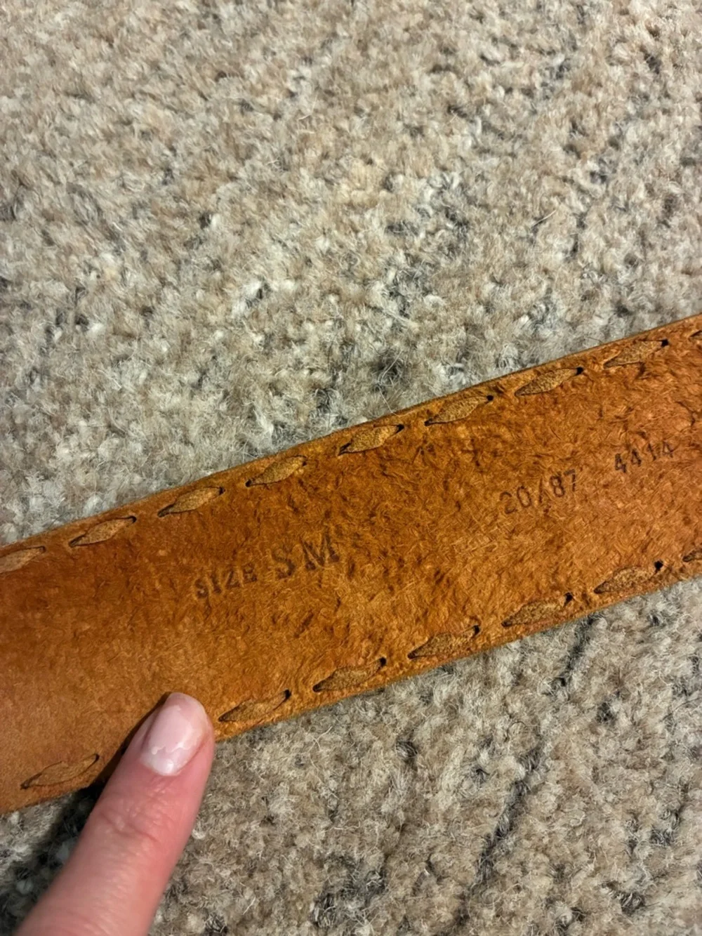 Vintage Western Brown Leather Belt | Silver Ornate Buckle Sz Small